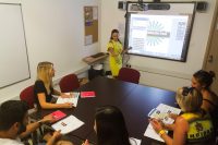 Sprachschule in St. Pauls Bay - Klassenzimmer mit interaktiven Whiteboards