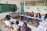 Sprachreisen für Schüler nach Paris Igny in Frankreich - Klassenzimmer