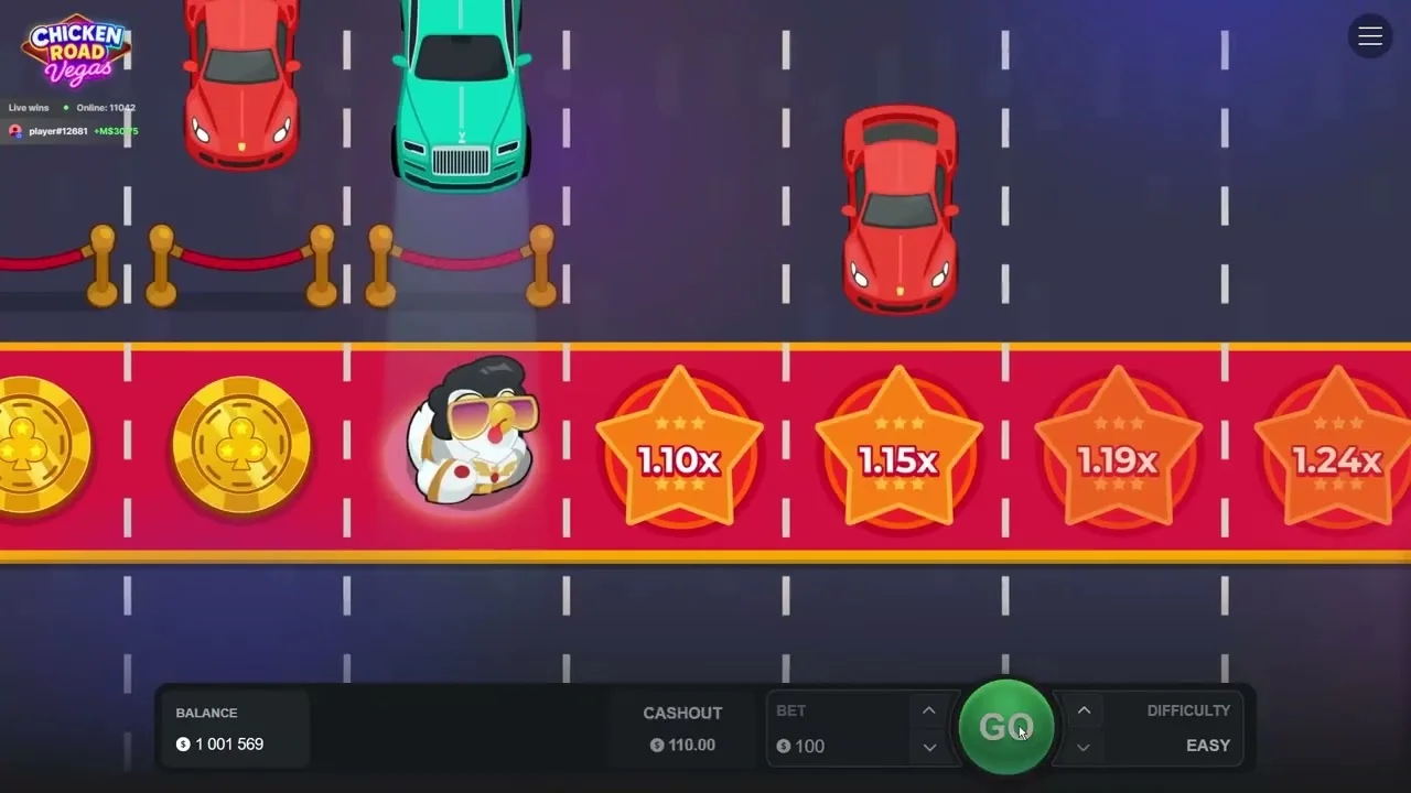 Chicken Road Vegas Demo Game zum kostenlosen Testen im Browser