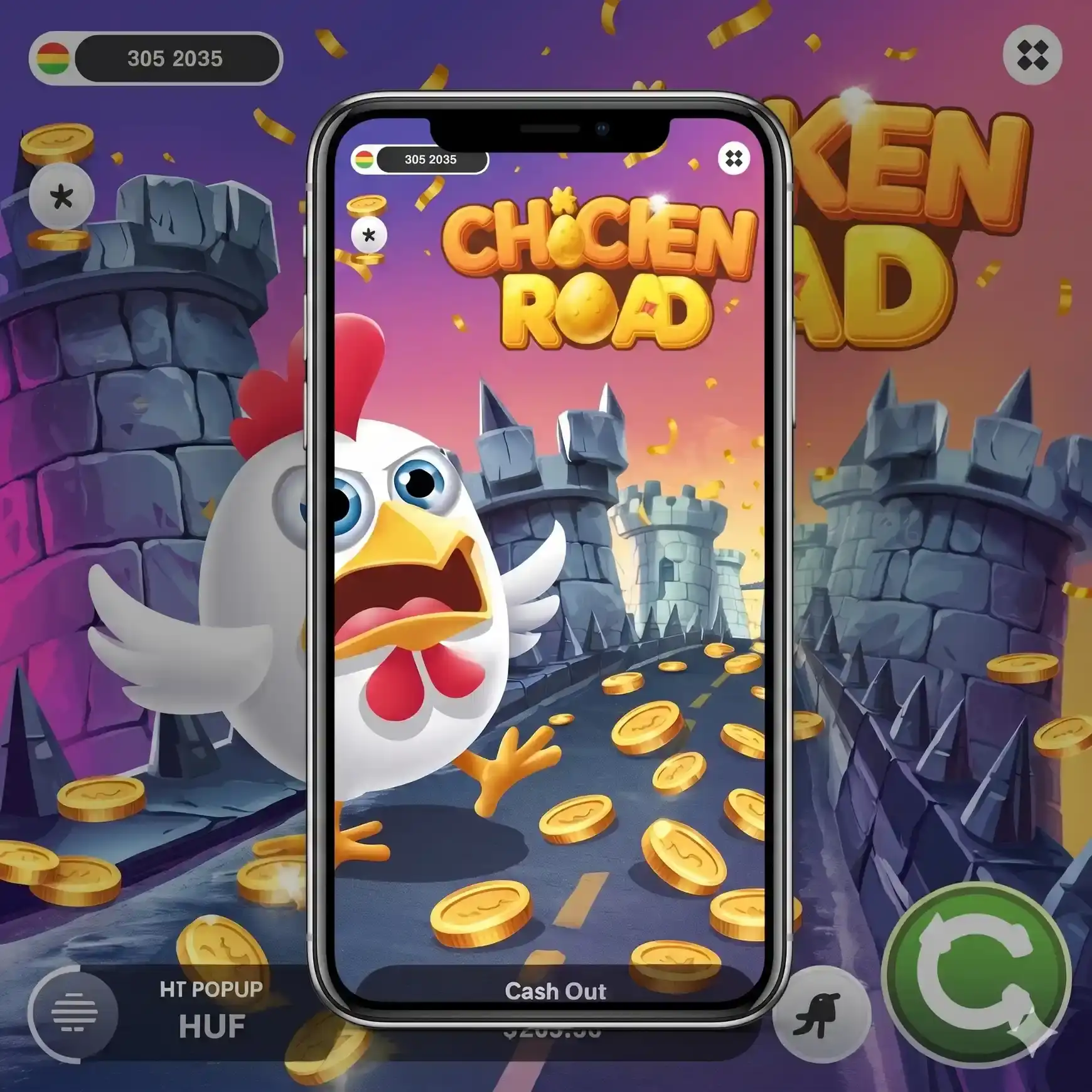 Chicken Road APK Download und Installation auf Android-Smartphone